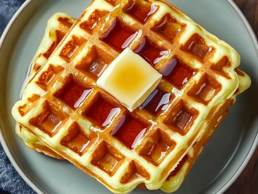Gordon Ramsay waffle recipe final dish