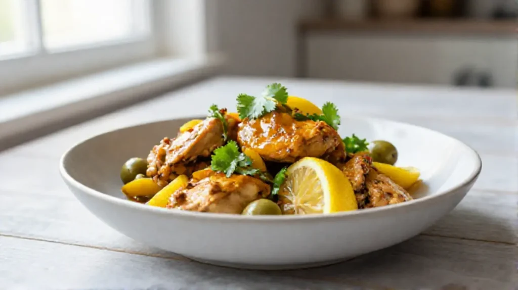 A visually stunning plate of Gordon Ramsay's chicken pilaf recipe, brimming with flavorful chicken, aromatic spices, and fluffy rice.