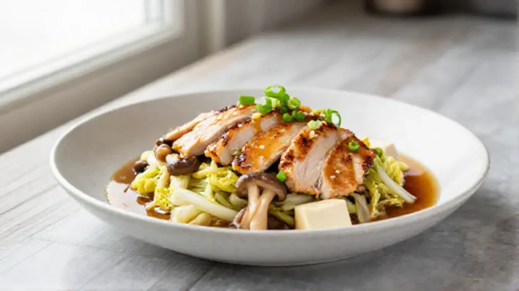 A visually stunning plate of Gordon Ramsay's chicken pilaf recipe, brimming with flavorful chicken, aromatic spices, and fluffy rice.