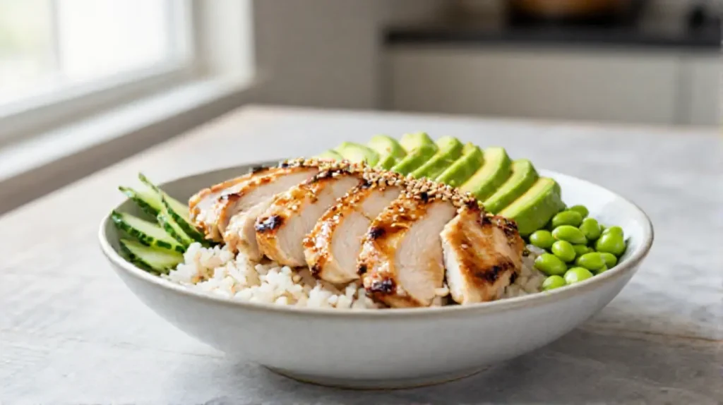A visually stunning plate of Gordon Ramsay's chicken pilaf recipe, brimming with flavorful chicken, aromatic spices, and fluffy rice.